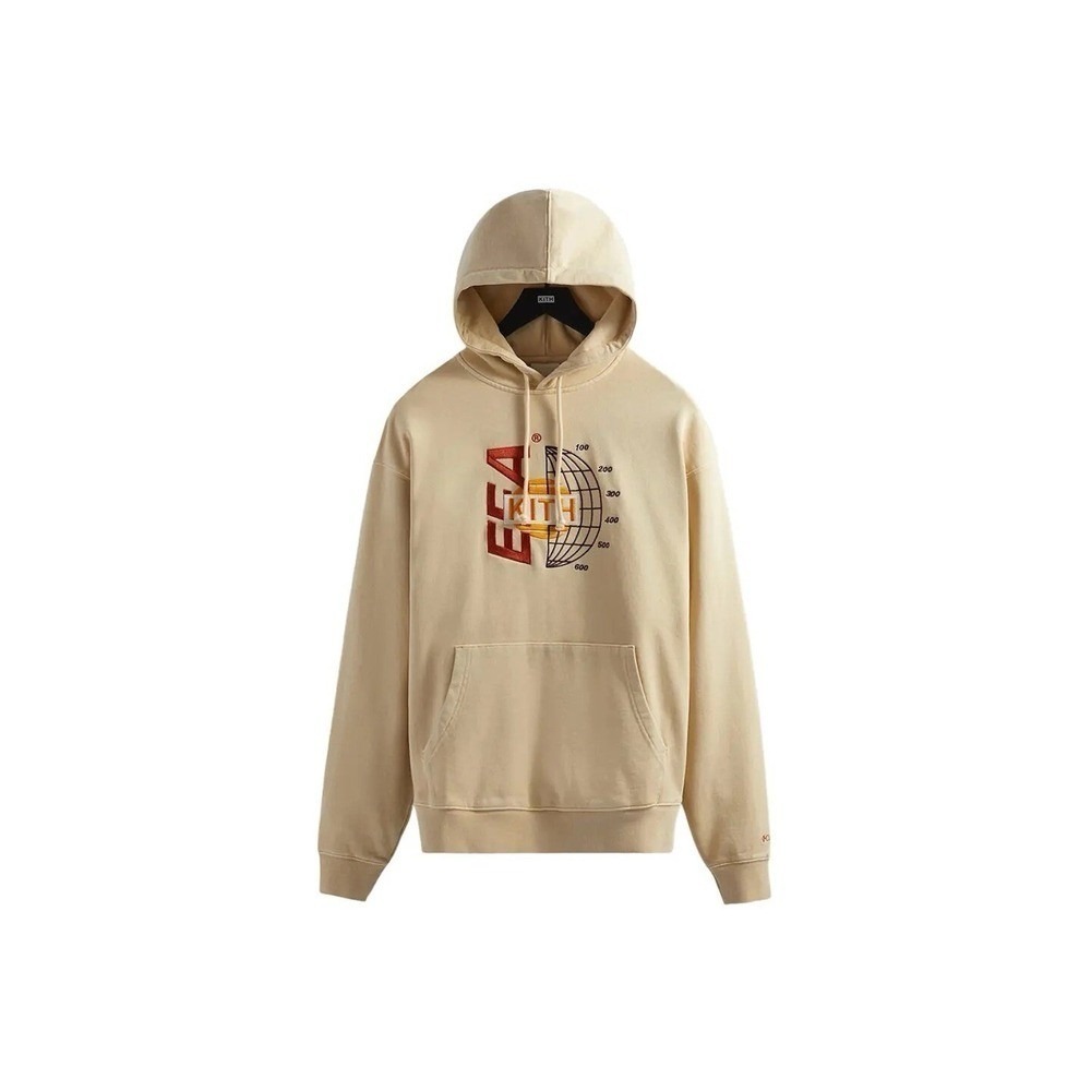 Kith x Columbia Eea Williams III Hoodie Light Bisque KHM030473-113 Mens Large